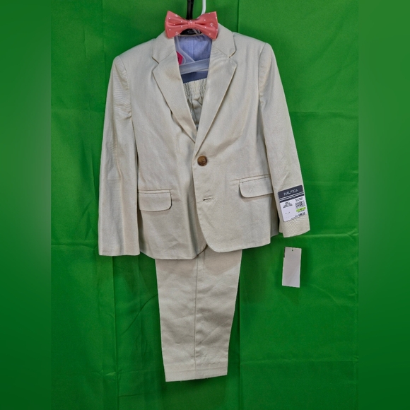 Nautica Cream Suit Set - Picture 1 of 7